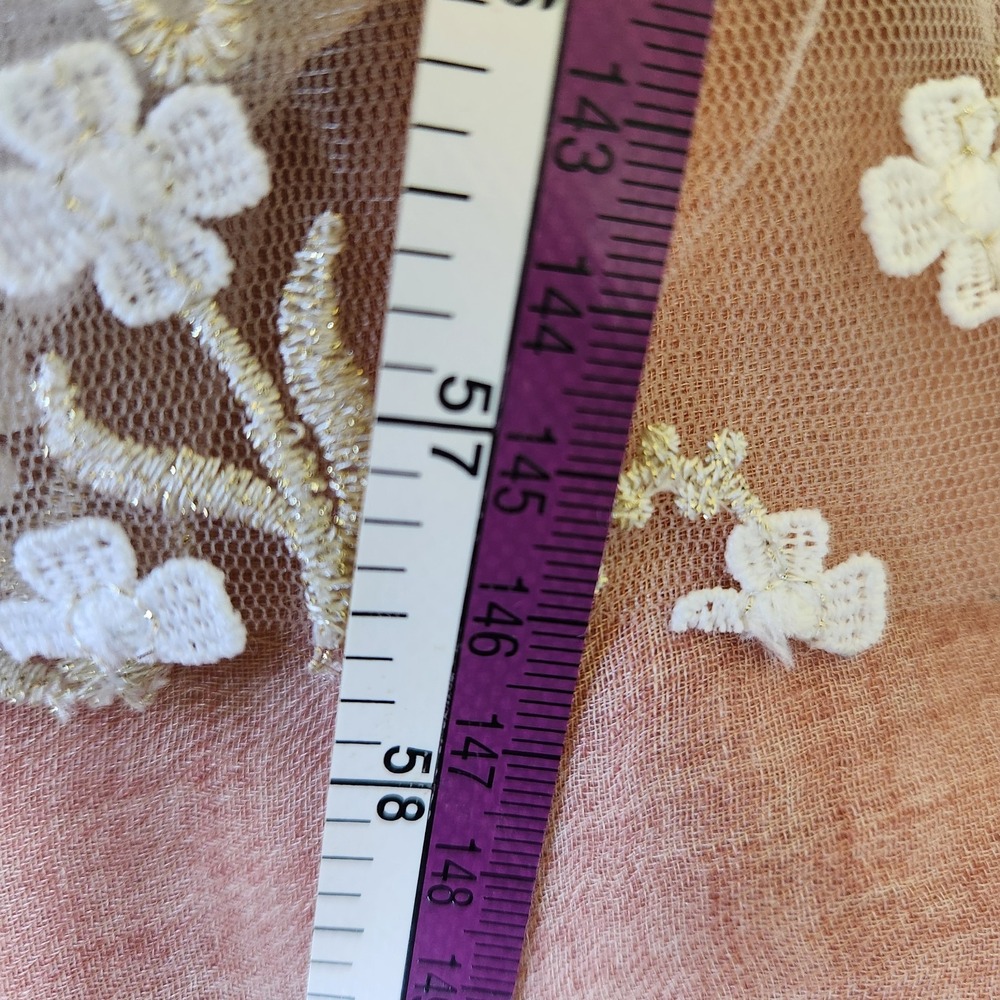 NWT Altar'd State Dress Caledonia Floral Formal Maxi XS Romantic Boho Ivory $189 - Picture 8 of 8
